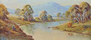O'SHEA William,FISHING, TURPENTINE CREEK,Ross's Auctioneers and values IE 2015-09-09
