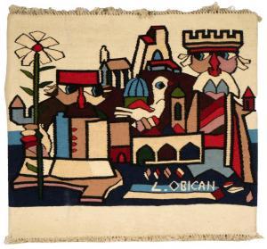OBICAN Jovan 1918-1986,Tapestry Wall Hanging,Abell A.N. US 2023-06-29