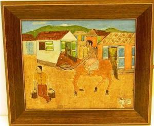 OBIN Antoine 1929,"Horse Rider Man with Bucket",Winter Associates US 2014-10-06