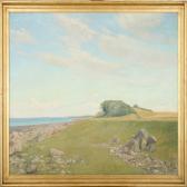 OBRO Aage 1884-1978,Costal scenery,1950,Bruun Rasmussen DK 2008-10-20