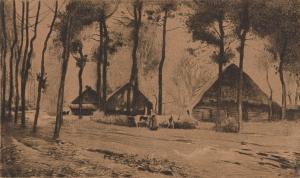 OERDER Frans David 1867-1944,Homestead Scene,Strauss Co. ZA 2024-04-15