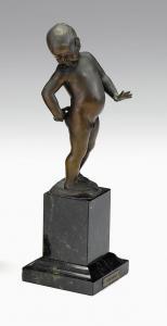 OESTEN Paul 1874-1936,Depicting a young faun,Freeman US 2008-01-22