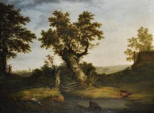 of LAMBERT James, Snr, Lewes 1725-1788,A Rest for the Cow Herd,John Nicholson GB 2018-04-25