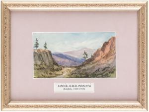 of LOUISE, H.R.H. Princess Duchess Argyll 1848-1939,Purple Mountains,Shapiro Auctions US 2019-07-13