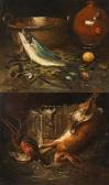 OFFANT D 1800-1800,Nature morte au poisson et au gibier,Damien Leclere FR 2007-10-20