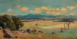 OFFICER Edward 1871-1921,Landscape,Mossgreen AU 2017-06-07
