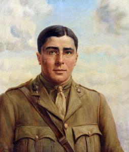OGILVIE Frank Stanley,Portrait of Lieutenant Harold Kenyon Te,Rowley Fine Art Auctioneers 2016-05-24
