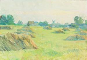 OGILVIE James Gordon 1901-1972,A field after the harvest,Bruun Rasmussen DK 2018-04-16