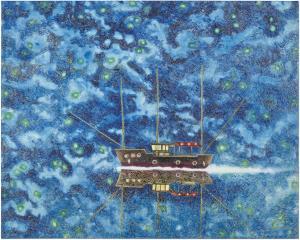 OIWA SATIO Oscar 1965,Boat and Waves 1,2023,Christie's GB 2024-03-19