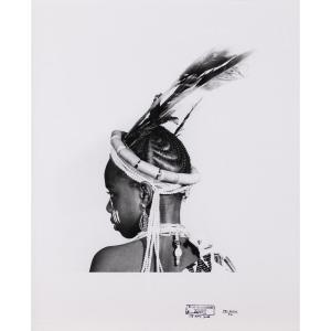 OKAHAI OJEIKERE J.D 1930-2014,Oluweri Headdress (Hairstyle Series),1972,Piasa FR 2023-04-19