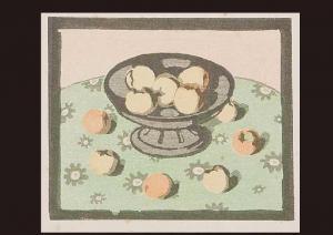 OKAMOTO KIICHI 1888-1930,Still Life,1914,Mainichi Auction JP 2009-12-04