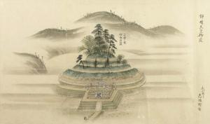 OKAMOTO Taro 1911-1996,Imperial tombs,1938,Christie's GB 1999-06-16