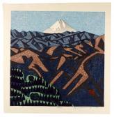 OKIIE Hashimoto 1899-1993,Sand and Garden - Mount Fuji, artist's proof,1962,Sotheby's GB 2021-05-28