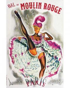 OKLEY 1924-2007,Bal Du Moulin Rouge Paris,1950,Artprecium FR 2020-07-10