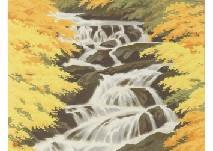 OKUMURA Koichi 1904-1974,Autumn River,Mainichi Auction JP 2018-08-03
