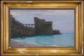 OKUN Edward, Edouard 1872-1945,Fort by the sea,1920,Agra-Art PL 2010-06-13