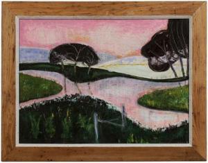 OLASOV Harriet 1918-1962,untitled,1961,Brunk Auctions US 2011-01-08