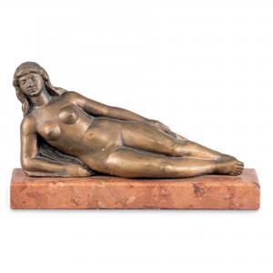 OLCSAI KISS Zoltan 1895-1981,Lying nude,Nagyhazi galeria HU 2023-12-12