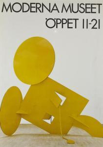 OLDENBURG Claes Thure 1929-2022,Poster for Moderna Museet,Bonhams GB 2013-05-19