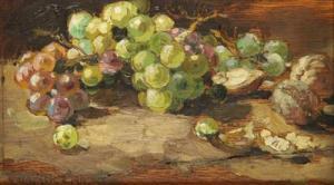 OLDOICH Blazicek 1883-1953,A Still Life with Grapes,1911,Palais Dorotheum AT 2011-11-26