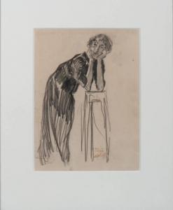 OLEFFE Auguste 1867-1931,Femme accoudée,Pierre Bergé & Associés FR 2016-06-12