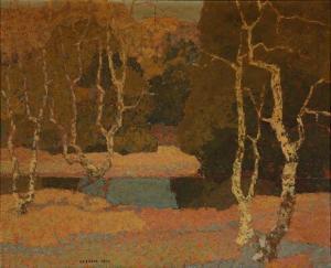 OLESEN Olaf 1873,Landscape,1938,Bruun Rasmussen DK 2021-06-08