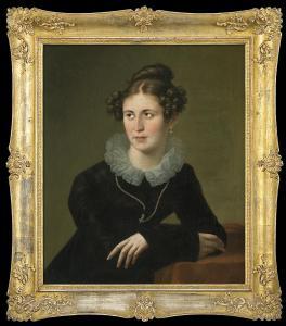 OLESZKIEWITSCH Joseph 1777-1830,Portrait of a young lady,1821,Agra-Art PL 2013-03-17