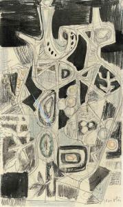 OLIN Jean 1894-1972,Abstract composition,Christie's GB 2011-02-22