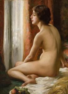 OLINSKY Ivan Gregorevitch 1878-1962,Nude by a Window,Shannon's US 2022-06-23
