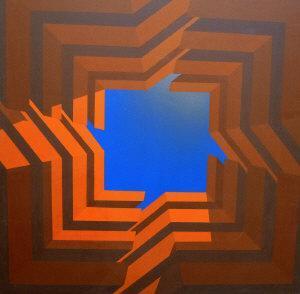 OLIVEIRA Cezar 1942-1996,Untitled geometric composition,1974,Rosebery's GB 2012-03-13
