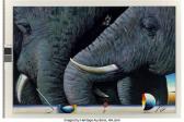 OLIVEIRA Fernando de Jesus 1946,African Beauty (Two Elephants),Heritage US 2022-05-12