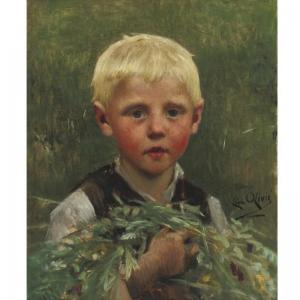 OLIVIÉ BON Léon 1863-1901,PORTRAIT OF A BOY,Sotheby's GB 2007-01-27