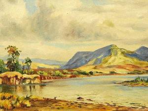 OLIVIEIR C 1900-1900,Lesotho Landscape,5th Avenue Auctioneers ZA 2013-07-21