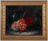 OLIVIER G,Still Life with Dahlias,20th century,Brunk Auctions US 2020-11-20