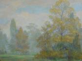 OLIVIER Herbert Arnauld 1861-1952,Trees in Parkland,1904,Shapes Auctioneers & Valuers GB 2016-10-01