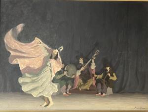 OLIVIER René 1800-1900,La danse,Daguerre FR 2023-05-26