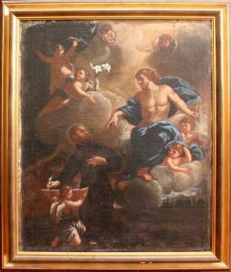 OLIVIERI LEONARDO ANTONIO 1689-1750,Scena sacra con San Filippo Neri,Estense Casa d'Aste 2016-02-13
