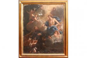OLIVIERI LEONARDO ANTONIO 1689-1750,Scena sacra con San Filippo Neri,Estense Casa d'Aste 2015-10-17