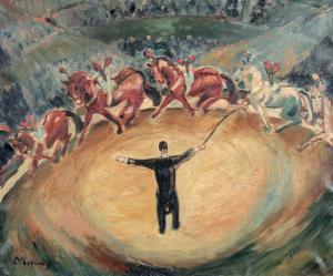 OLLIVIER GASTON,Le cirque,19th-20th century,Lucien FR 2023-01-21
