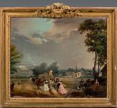 OLLIVIER Michel Barthélémy 1712-1784,La rentrée des foins - La cueillette des cer,Beaussant-Lefèvre 2019-02-22