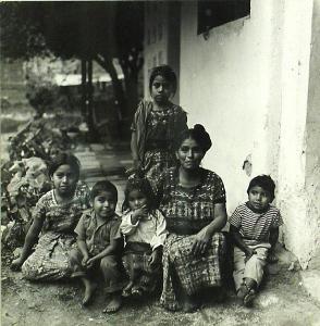 OLLMAN Arthur 1947,Mother and Children, Guatemala,1973,Bonhams GB 2010-09-19