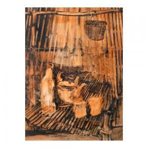 OLMEDO Onib 1936-1996,Untitled (Native Kitchen),1990,Leon Gallery PH 2024-01-20