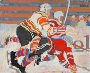 OLRIK Lisbet 1936,\“Se jer for! Ishockey\”,1970,Bruun Rasmussen DK 2022-08-09