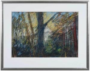 OLSEN Erik 1936,Trees with Ivy #2,2000,Brunk Auctions US 2020-03-28