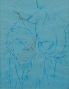 OLSOMMER Charles Clos 1883-1966,Femme assoupie,1932,Galerie Koller CH 2017-11-15