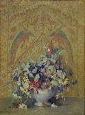 OLSON Albert Byron 1885-1940,Still Life with Tapestry,Clars Auction Gallery US 2014-06-15