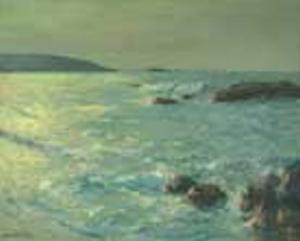 OLSSON Julius 1864-1942,Sunlit Coastal Landscape,Locke & England GB 2007-11-02