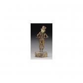 OMERTH Georges,wk. c.-, 'gavroche': a gilt bronze and ivory figur,1919,Sotheby's 2001-11-09