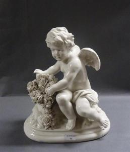 ONESTO Umberto,Figurant un ange au panier de roses,Etienne de Baecque FR 2019-10-24