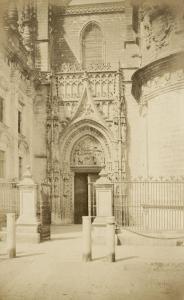 OPPENHEIM F August,Puerta de las Campanillas, Sevilla Cathedral (Sa,1852,Galerie Bassenge 2021-12-08